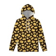 thumbnail image 2 of Sudadera con capucha con estampado 3D de queso de dibujos animados para hombres, ropa para niños, sudadera fresca de primavera y otoño, jersey de manga larga, sudaderas casuales con capucha, 2 of 4