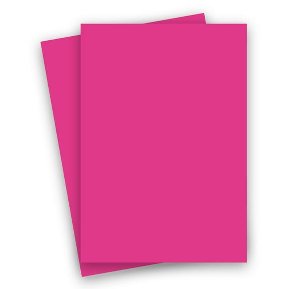 Popular PINK RAZZLE BERRY 8.5X14 (Legal) Paper 65C Lightweight Cardstock - 250 PK -- Econo 8-1/2-x-14 LEGAL size Card Stock Paper - Business, Card Making and DIY Projects