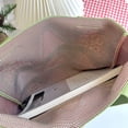 thumbnail image 6 of Fashion Large Capacity Polyester Reusable Shoulder Bags Handmade Knit Handbag Christmas Pine Handbag Christmas Handbag BLACK, 6 of 8