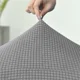 thumbnail image 5 of Funda elástica de lana Polar para silla, funda elástica de Color sólido para sillón alto, funda de asiento antideslizante lavable para oficina y boda, 1 ud., 5 of 5