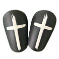 thumbnail image 1 of Protector Piernas Fútbol ​​espinilleras 1 Par Mini Cruz Absorbente Golpes para Hombres Y Mujeres, 1 of 9