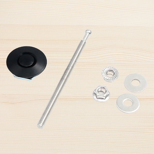 Kit de clip de bloqueo de botón para Coche Likrtyny pasadores rápidos de aleación de aluminio 1,25 pulgadas (32MM) + 101MM