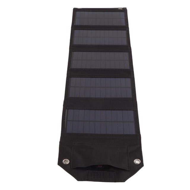 21W Portable Solar Chargers, 5V 3A Foldable Solar Panel with USB Outputs IP67 Waterproof Power Emergency Panel for Phones Flashlight Watches