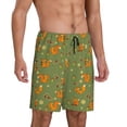 thumbnail image 2 of Wukai Squirrel And Nuts Men’s Short Pajama Pants With Pockets Soft Sleep Pj Shorts for Men-3X-Large, 2 of 6