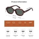 thumbnail image 4 of Gafas de Sol SOJOS Retro Vintage Oval SJ2603 Polarizadas, 4 of 5