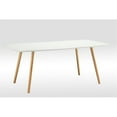 thumbnail image 1 of Convenience Concepts Table Basse Rectangulaire Oslo, Fini Bois Blanc, 1 of 3