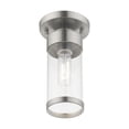 thumbnail image 3 of Livex Lighting - Hillcrest - 1 Light Flush Mount in Coastal Style - 5.13 Inches, 3 of 9