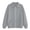 A1 Grey, variant on Women's Oversized Full Zip Up Sweatshirt Jacket Collared No Hood Long Sleeve Drop Shoulder Solid Color Cozy Lightweight Casual Y2K Outwear with Pockets for Fall Winter Spring Black L