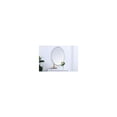 thumbnail image 2 of Elegant Decor Metal frame oval mirror 34 inch in silver, 2 of 4