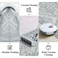 thumbnail image 4 of Kitchen Rug and Mat Sets of 3, Yamaziot Kitchen Floor Mat, Washable Non Slip Farmhouse Hallway Runner Rug, Gray Carpet, 4 of 7