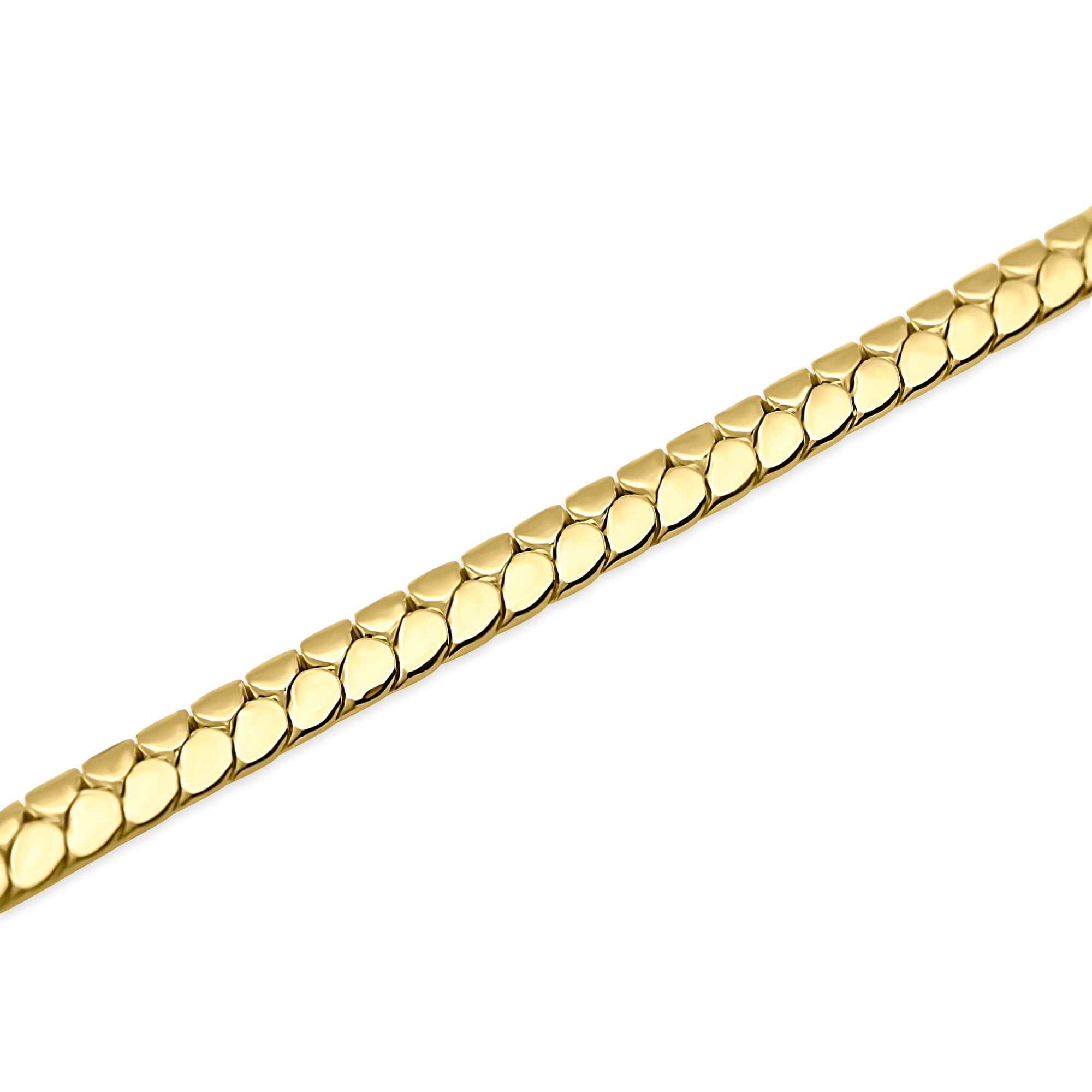 BERRICLE Wheat Chain Anklet Ankle Bracelet for Women, Gold-Tone