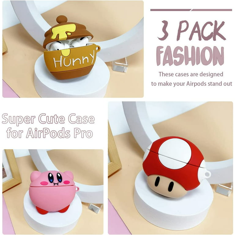 Compatible with airpod pro case New 3D Cute Cartoon case, Stylish Designer  Skin, Very Suitable Teena…See more Compatible with airpod pro case New 3D