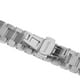 thumbnail image 3 of Pulsera de acero inoxidable para hombre, pulsera, cierre doble, hebilla de mariposa. Plata 22 mm jinwen Banda de reloj de acero inoxidable, 3 of 8