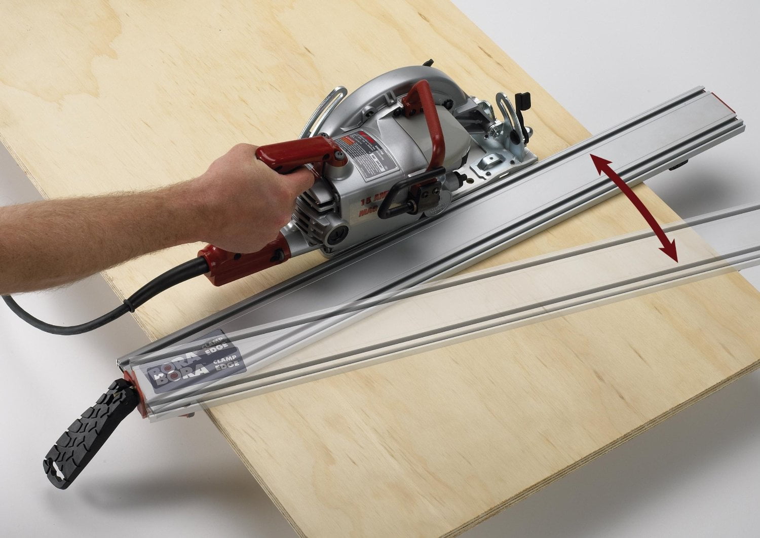 Bora 541100 Clamp Edge Wide Track Power Tool Guide 100 Inch Bora 541100 Clamp Edge Wide Track Power Tool Guide 100 Inch Straight Fo Com