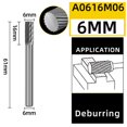 thumbnail image 1 of 616mm Length Carbide Cutting Tool for Trimming and Chamfering Applications, 1 of 10