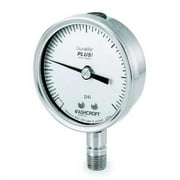 Ashcroft Pressure Gauge,0 to 5000 psi,3-1/2In 351009SW02LXLL5000