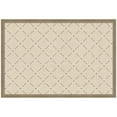 thumbnail image 4 of Kate and Laurel Framed Fabric Pinboard 38 x 26, Green Lattice Pattern Printed Linen Classic Bulletin Board for Use as a Vision Board or Wall Organization, Florence Light Brown Frame, 4 of 8