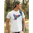 thumbnail image 2 of Big Colorful Parrot Tee Men's -Image by Shutterstock, 2 of 4