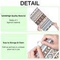thumbnail image 4 of Boho dish drying mat 18x24 Inch featuring plush microfiber, strong absorbency and elegant bohemian floral design for kitchens, 4 of 5
