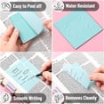 thumbnail image 5 of Mr. Pen- Transparent Sticky Notes, 3x3, 200 Sheets, Morandi Colors, See Through Sticky Notes, Sticky Notes Transparent, Translucent Sticky Notes, Clear Transparent Sticky Notes, Sticky Notes Clear, 5 of 8