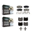 thumbnail image 1 of TEC Front Rear Ceramic Brake Pads Kit for Car 2017 Subaru BRZ Limited Premium Without Brembo Brakes KTC-100724, 1 of 10