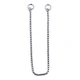 thumbnail image 2 of Sgoda Collar De Cadena Plateado Para Perro, Collar De Serpie, 2 of 7