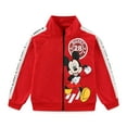 thumbnail image 3 of Disney Mickey Zip Up Jacket and Pants Set (Boys), 2 Piece Set, Sizes 3T-7, 3 of 9