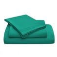 thumbnail image 2 of 4 Piece Bamboo Sheets Set- Silky- Stronger Than Cotton Cool Sheets- Wrinkle Free- Deep Pockets 16"-Extremely Soft Bamboo Rayon Sheets- Twin,Teal, 2 of 5
