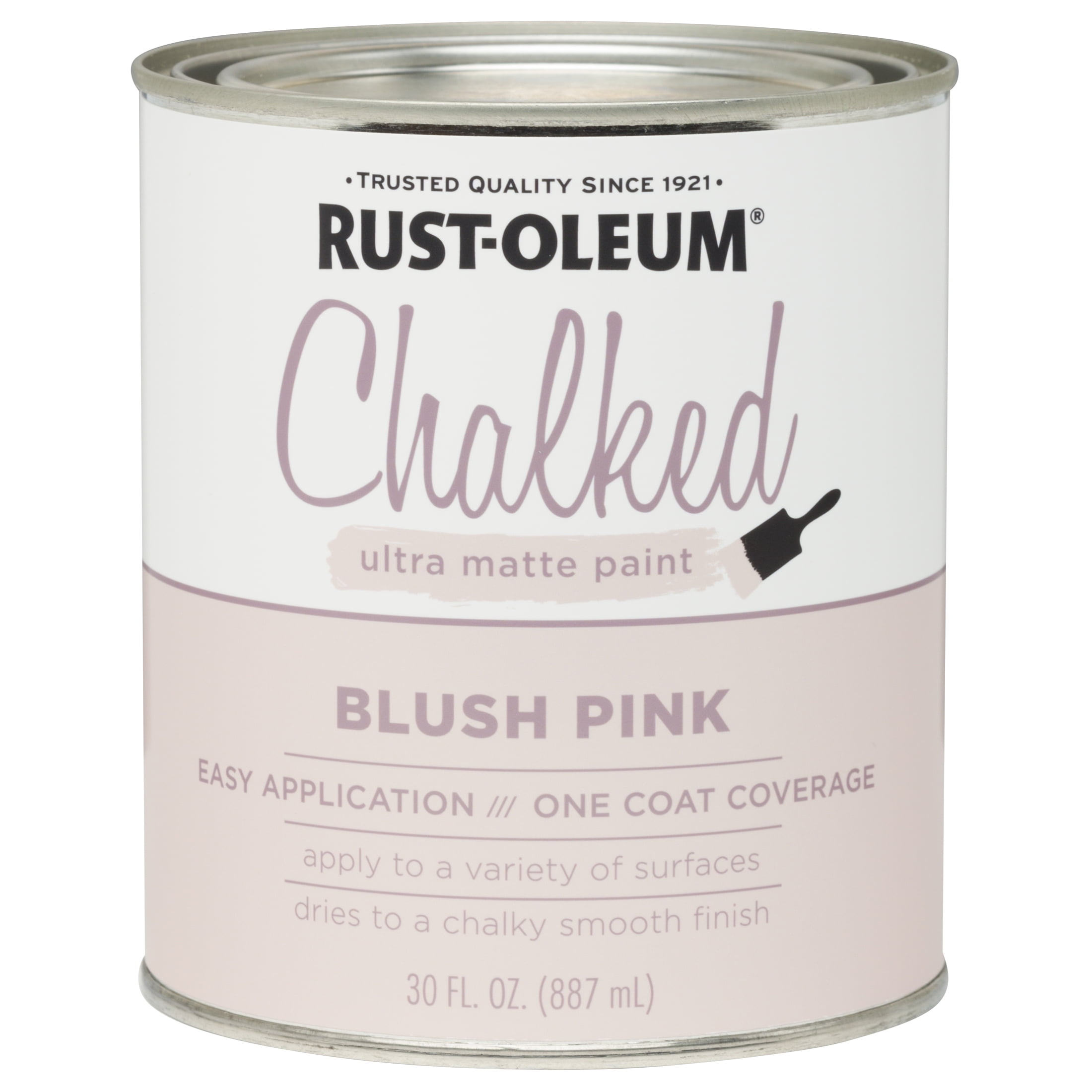 2 Pack, Blush Pink, Rust-Oleum Chalked Ultra Matte Interior Paint, 30 oz