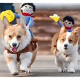 thumbnail image 4 of Halloween Cowboy Rider Pet Costume: Funny Outfit with Doll & Hat - For Small/Medium/Large Dogs - Various Sizes, 4 of 10