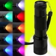thumbnail image 4 of RGB Flashlight, Light Portable Easy  10 Colors Multicolor LED Flashlight  for Fishing Cycling, 4 of 7