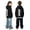 Black, variant on Bigetiay Boys City Print Pullover Hoodie Long Sleeve Lightweight Fall Sweatshirt 7-8 Years