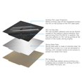 thumbnail image 4 of ZOUSSIQI Double-Sided Build Plate, PEY Starry Sky + PEI Textured Spring Steel 257x257mm Without Soft Magnetic Base, Hot Bed Platform for K1/K1 Max Model 3D Printers CA919-29358, 4 of 9