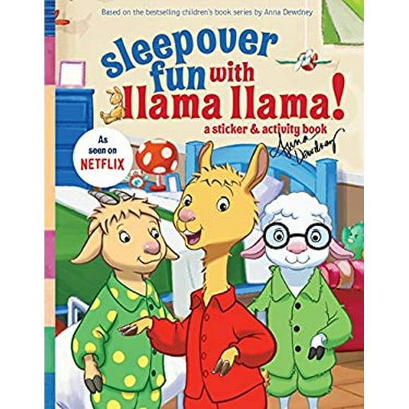 Sleepover Fun with Llama Llama : A Sticker and Activity Book 9781524785048 Used
