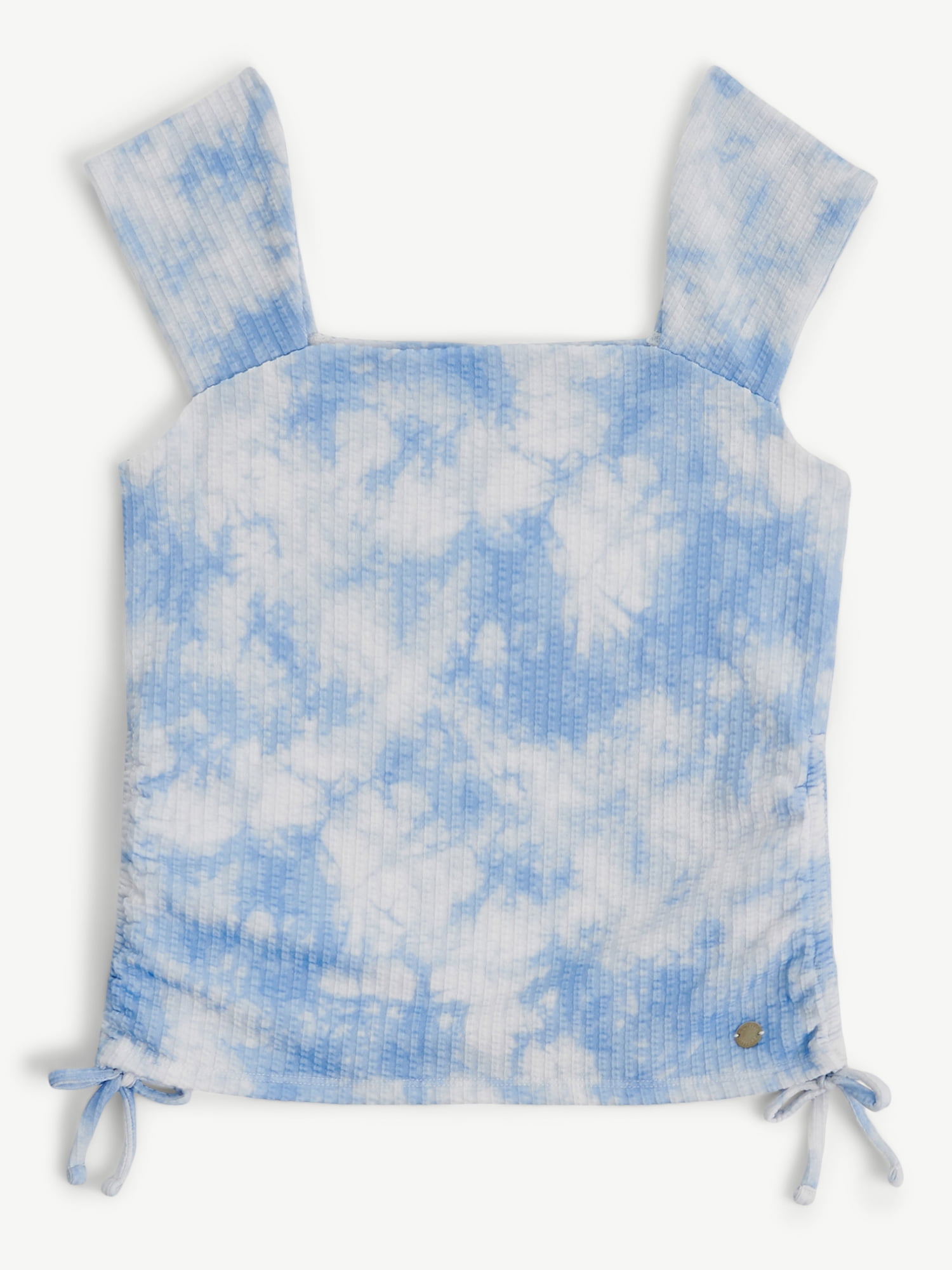 Justice Girl's Cap Sleeve Cinch Tee, Sizes XS - XLP