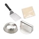 thumbnail image 2 of Kit de prensa de hamburguesas Patty Paper acero inoxidable carne de acero inoxidable hamburguesa shurger smasher hamburguesas para la fiesta de la bar, 2 of 8
