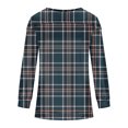 thumbnail image 3 of Long Sleeve Shirts for Women Crewneck Casual T Shirts Tops Blouse Loose Comfy Pullover Tunic Tee Tops Fashion Clothes, 3 of 4