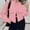 Pink, variant on Sakmal Barn Coat Plus Size Pink Jacket Outerwear Womens Tops L