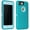 Teal, variant on Entronix Heavy Duty Case Designed for iPhone 7/8 Plus Shockproof Triple Layer Rugged Case (Orange)
