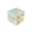 B, variant on Qonioi Natural Crystal Dice 1pc, Polished 6-Sided Gold Pips Dice with Hand-Crafted Edges, Healing D6 Divination Dice for Tarot Table Board Game Ornament
