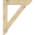thumbnail image 3 of Ekena Millwork 6"W x 40"D x 48"H Traditional Slat Rough Sawn Bracket, Douglas Fir, 3 of 4