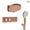 Brushed Rose Gold, variant on CASAINC 5-Spray Dual Shower Head 16 in. Round Wall Mount Fixed and Handheld Shower Head 2.5 Thermostatic in Matte White