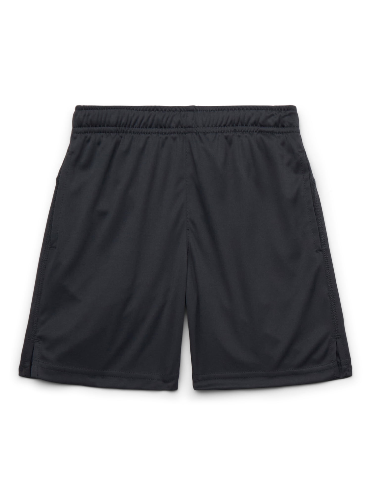 Athletic Works Boys Core Performance Shorts, 2-Pack, Sizes 4-18 & Husky