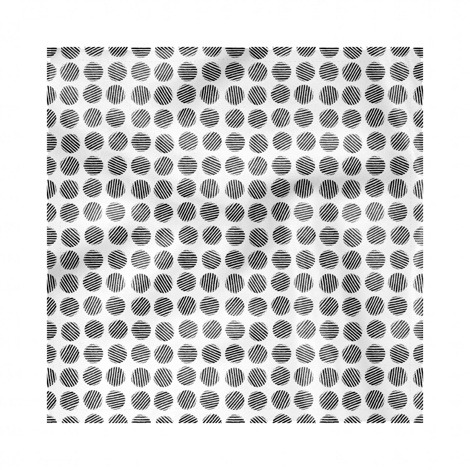 Black And White Napkins Set Of 4 Abstract Classic Modern Style Geometry Pattern With Striped Rounds Silky Satin Fabric For Brunch Dinner Buffet Party By Ambesonne Walmart Com Walmart Com