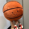 thumbnail image 6 of Jellycat Basketball Pillow Basketball Stuff Plush, Basketball Gifts for Boys and Girls, Soft Sports Theme Pillows Basketball Plush Stuffed Toy for Bedroom Decoration and Gift, 6 of 11