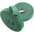 thumbnail image 1 of Dosaele 2 Rouleaux de Ruban Velcro Réutilisable en Nylon pour Plantes de Jardin 10mm x 10m Vert, 1 of 4