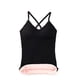 thumbnail image 1 of Guardurnaity Ropa interior térmica transpirable agradable a la piel ligero invierno mujer chaleco Delgado cálido Sling chalecos mujer buena Ropa interior Negro, 1 of 6