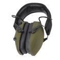 thumbnail image 1 of Coussinets Électroniques, Réduction de Bruit 22dB NRR Protection Auditive Entrée 3.5mm Casque, Coussinets Pliables avec Fonction Haut-Parleur pour Tir, Chasse, Extérieur, Intérieur, 1 of 8