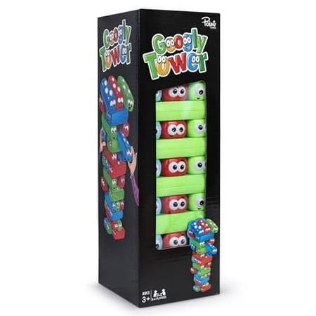 Point Games Googly Tower - Stacking Tower Game with Fun Design - Developmental & Interactive Puzzle  Test Stabilizing Skills- Ages 3+ price history on PriceWatchPro