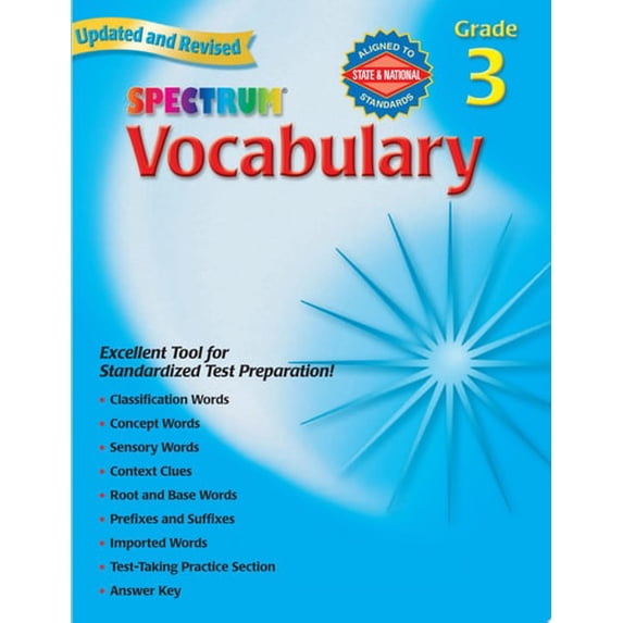 Pre-Owned Vocabulary, Grade 3 (Paperback) 0769680836 9780769680835